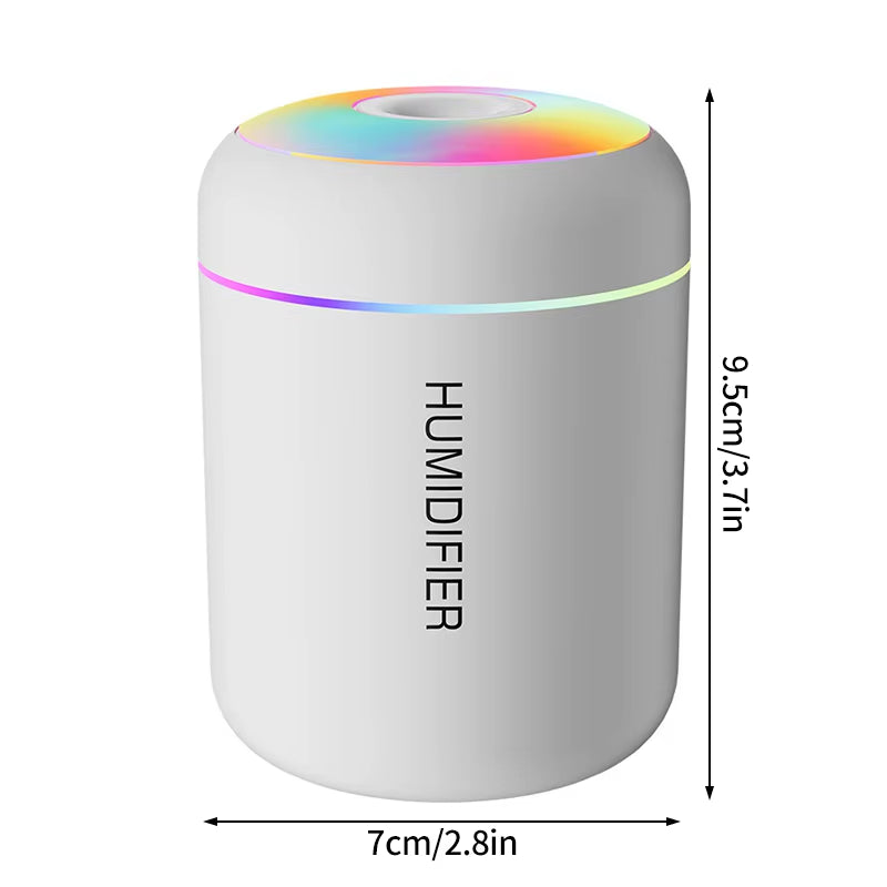 180ML USB Electric Fragrance Aroma Diffuser Humidifier Essential Oil Purifier Car Air Humidifier Mute Humidifier Air Freshener
