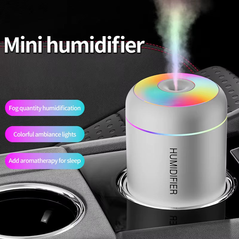 180ML USB Electric Fragrance Aroma Diffuser Humidifier Essential Oil Purifier Car Air Humidifier Mute Humidifier Air Freshener