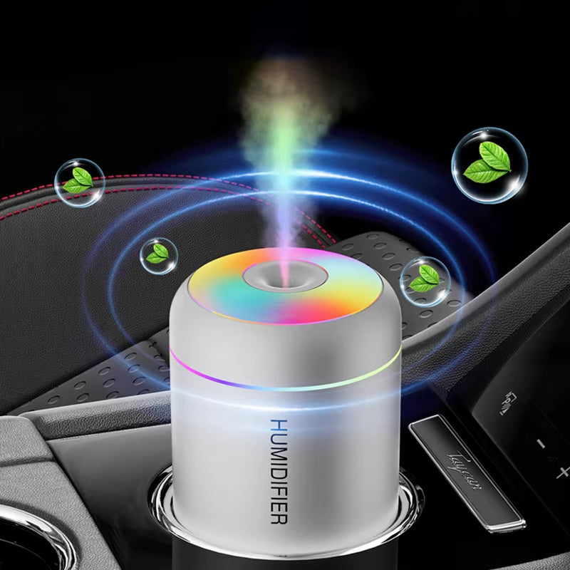 180ML USB Electric Fragrance Aroma Diffuser Humidifier Essential Oil Purifier Car Air Humidifier Mute Humidifier Air Freshener
