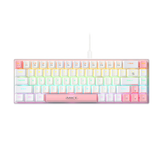 Customized Mechanical Keyboard GK-690 TYPE-C Wired Green Axis, Red Axis, Tea Axis, Black Axis