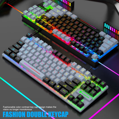 K-10 Gaming Keyboard Colorful LED Backlight