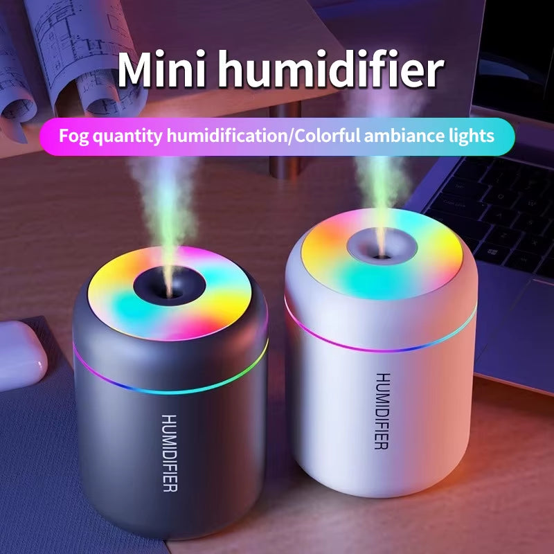 180ML USB Electric Fragrance Aroma Diffuser Humidifier Essential Oil Purifier Car Air Humidifier Mute Humidifier Air Freshener