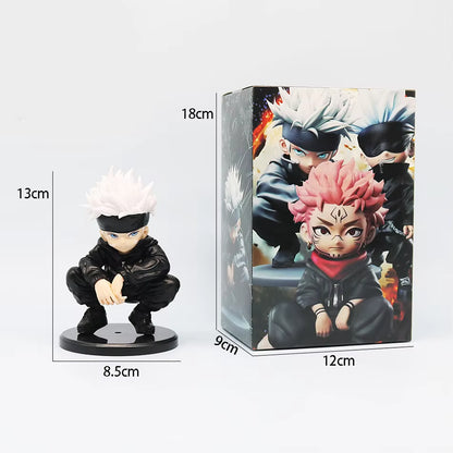 Satoru Gojo Action Figure Jujutsu Kaisen Anime Figure 3 Style Lord of the Curse Sukuna Figurine Collection Model Doll Toys