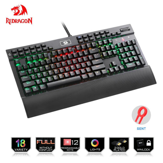 Teclado Mecanico Gaming Redragon