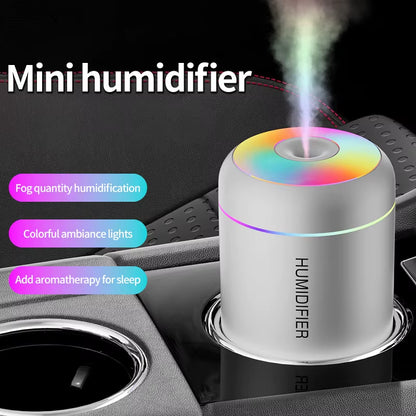 180ML USB Electric Fragrance Aroma Diffuser Humidifier Essential Oil Purifier Car Air Humidifier Mute Humidifier Air Freshener