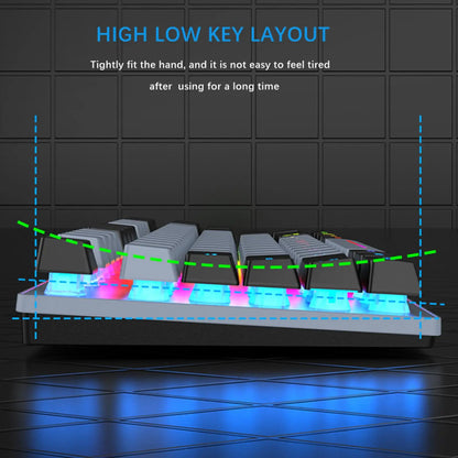 K-10 Gaming Keyboard Colorful LED Backlight