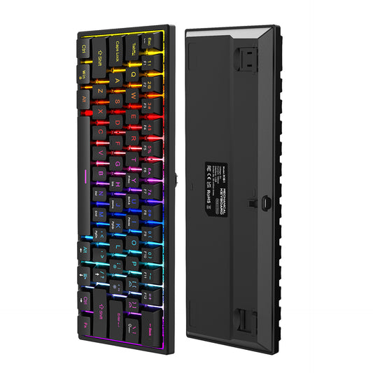 K61  Mechanical Keyboard With Blue Shaft And 61 Keys