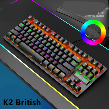 Teclado Mecanico RGB (+10 Estilos)