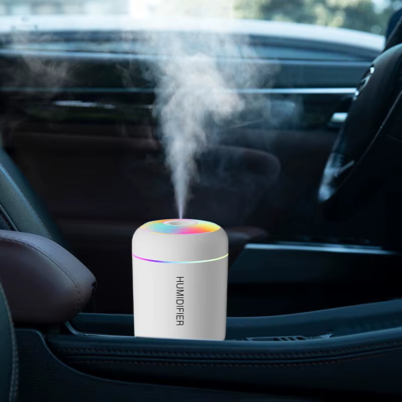 180ML USB Electric Fragrance Aroma Diffuser Humidifier Essential Oil Purifier Car Air Humidifier Mute Humidifier Air Freshener