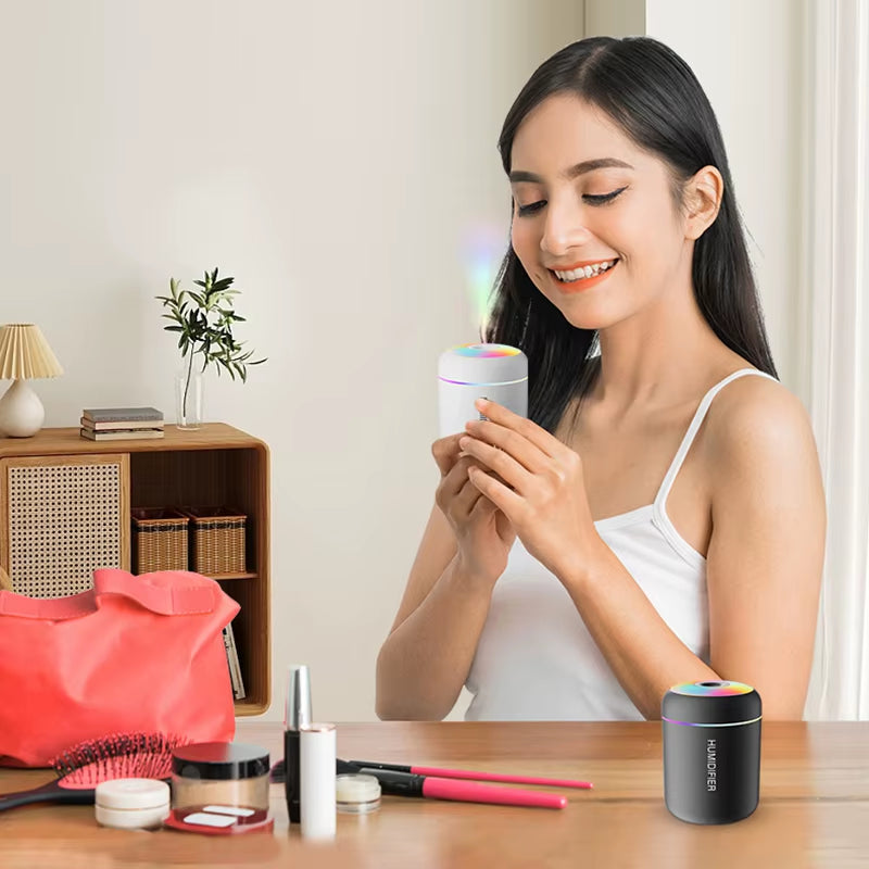 180ML USB Electric Fragrance Aroma Diffuser Humidifier Essential Oil Purifier Car Air Humidifier Mute Humidifier Air Freshener